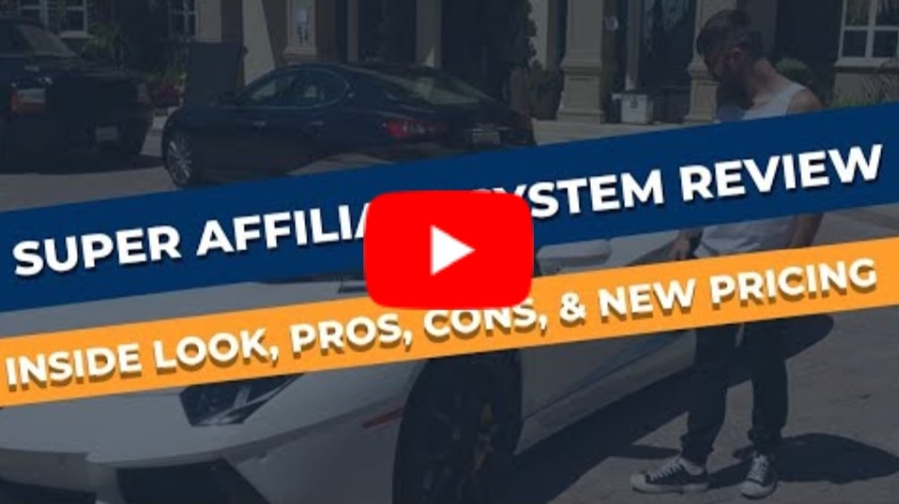 super affiliate system youtube review